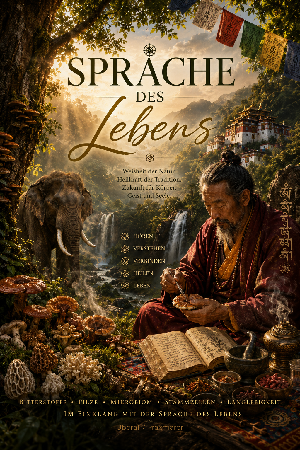 Buchcover sprache des lebens